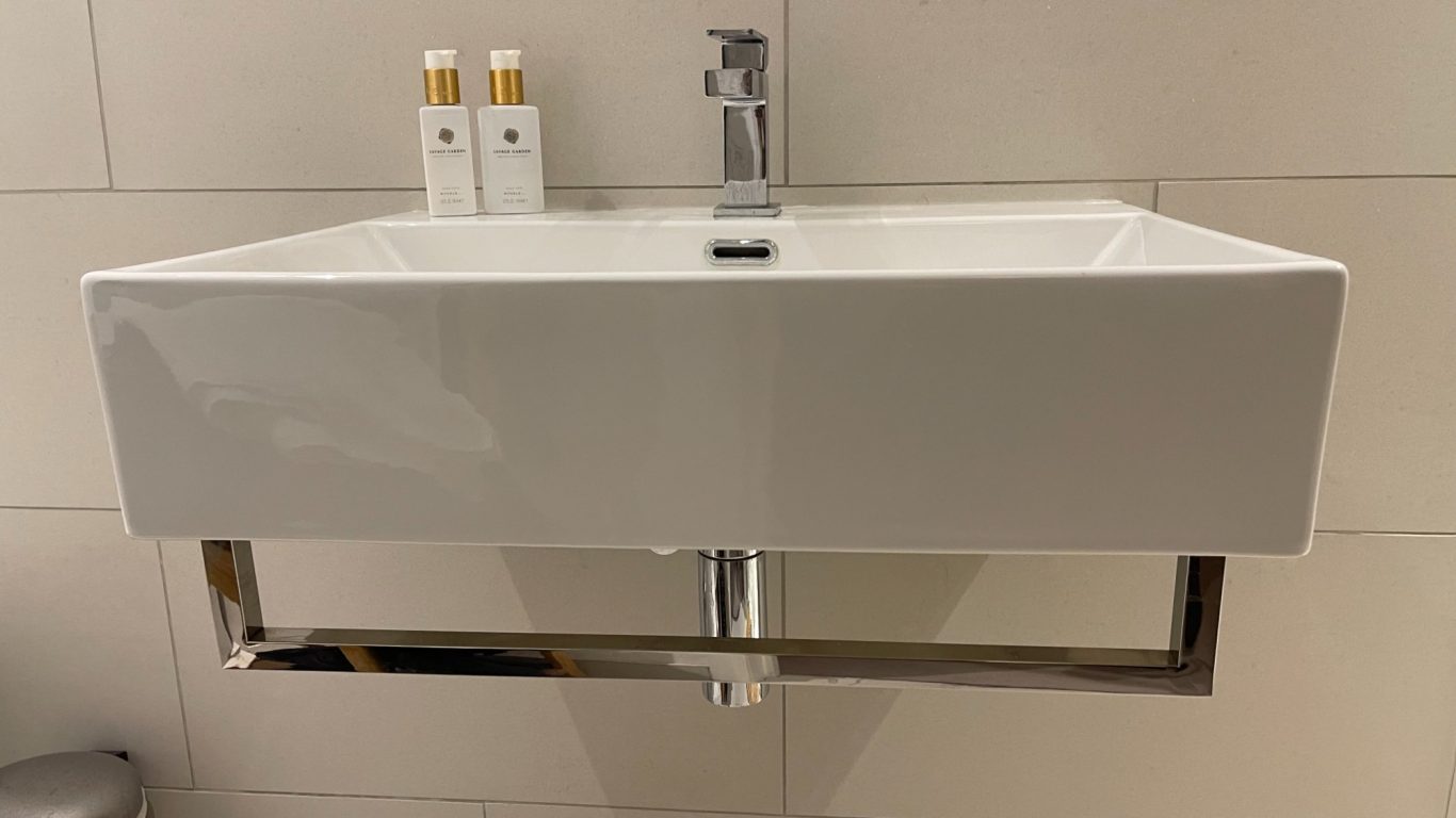 Sink and mixer tap